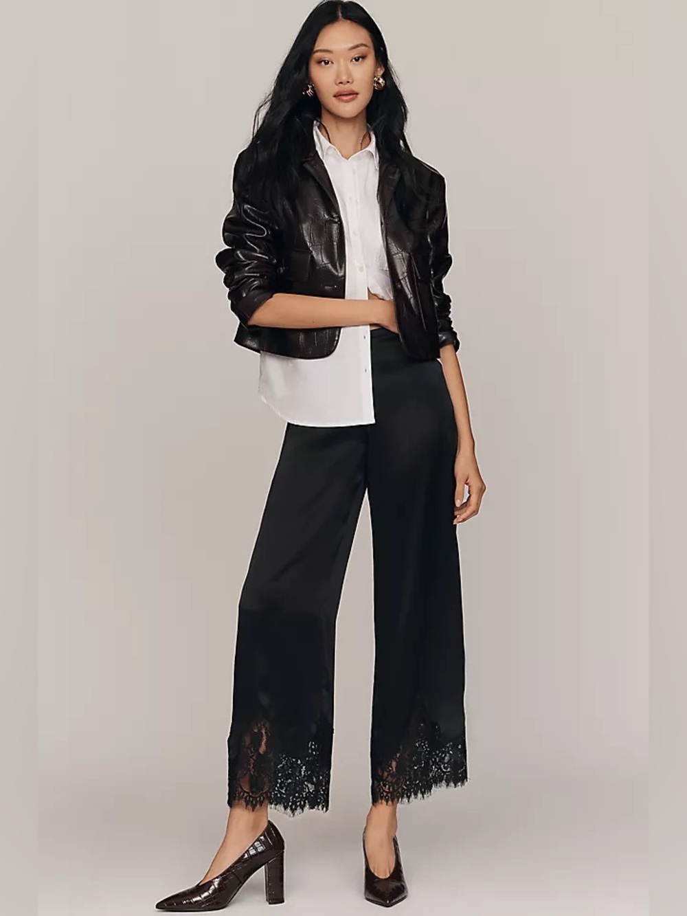 Reformation Carolina silk pant